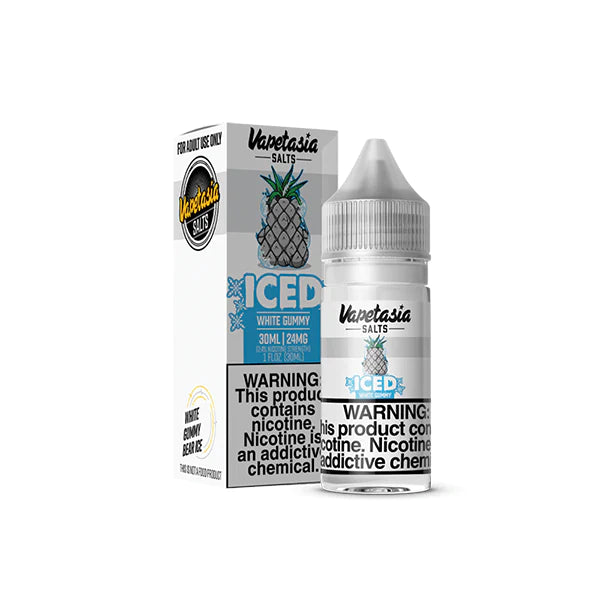 Iced Killer Sweets White Gummy by Vapetasia Salts Series 30mL with Packaging