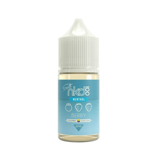 Naked 100 Columbia Edition Pom Berry Punch Nic Salt Vape Liquid 30mL bottle