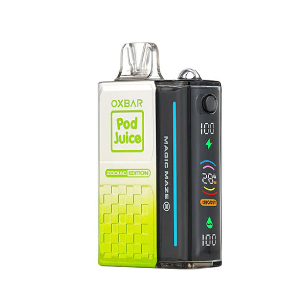 Oxbar Magic Maze 2.0 ZERO Nicotine Pod Juice Disposable sour apple skitz