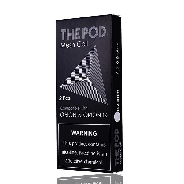 IQS The Pod Mesh Orion Pods 2-Pack 0.3ohm Packaging