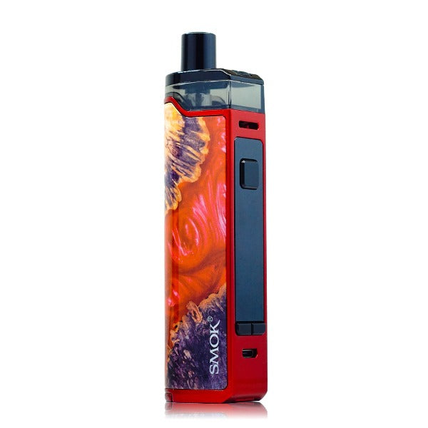 SMOK RPM 80 Pro Pod System Kit red stab wood