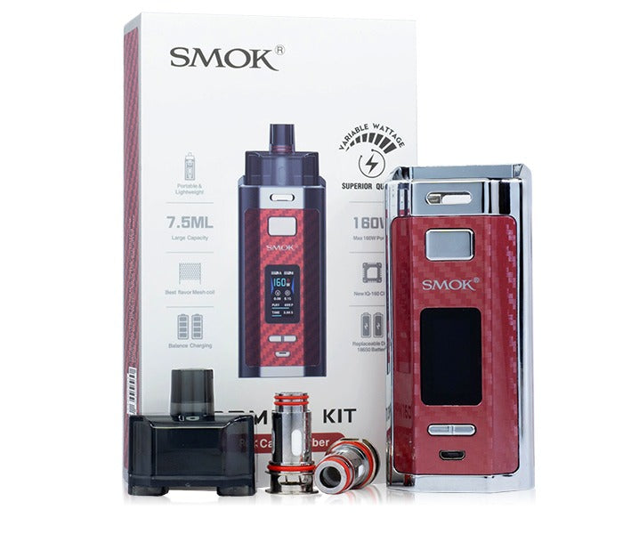 SMOK RPM160 Pod System Kit 160w with packaging and all parts
