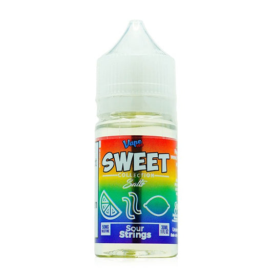 Sour Strings by Vape 100 Sweet Salt Series 30mL Bottle