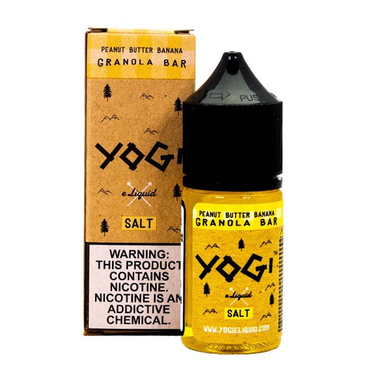 Peanut Butter Granola Bar by Yogi Salt Original/Farms Series 30mL with Packaging