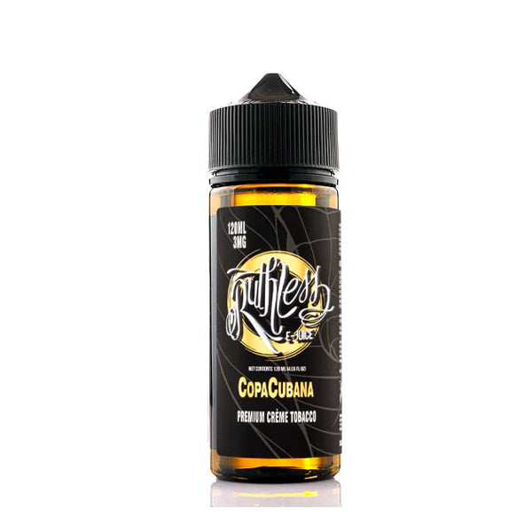 Ruthless Copa Cubana SubOhm Vape Liquid 120mL bottle