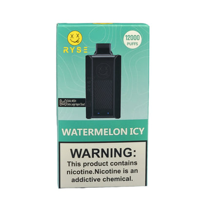 Ryse Disposable watermelon icy packaging