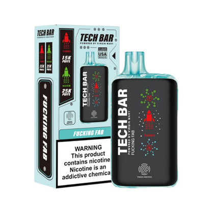 Tech Bar Disposable fucking fab with packaging