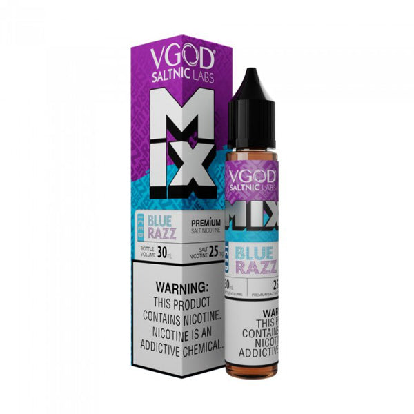 Iced Blue Razz | VGOD Salt | 30mL with packaging