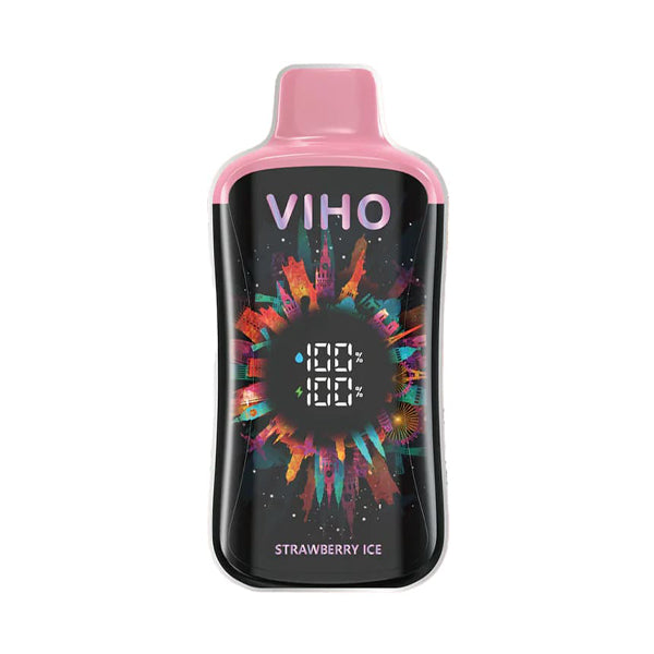 Viho Super Charge Pro Disposable 21mL 50mg 20000 Puffs - Strawberry Ice