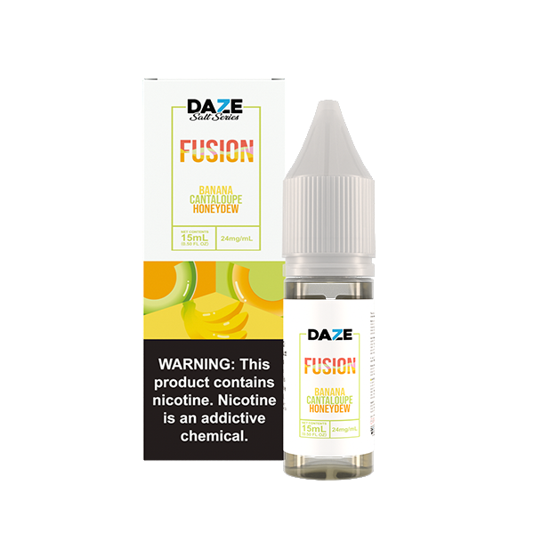 7Daze Reds Salt Series E-Liquid 15mL (Salt Nic) Banana Cantaloupe Honeydew	