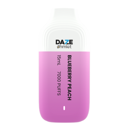 Daze OHMLET Disposable | 7000 Puffs | 15mL Blueberry Peach