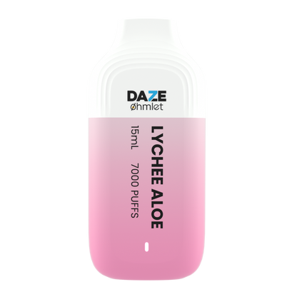 Daze OHMLET Disposable | 7000 Puffs | 15mL Lychee Aloe