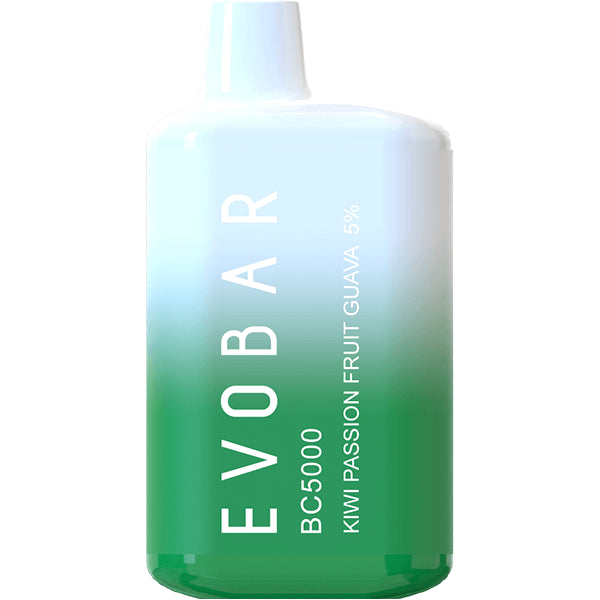 Evo Bar Disposable ET/BC5000 | 5000 Puff | 13mL | 5% Kiwi Passion Fruit Guava