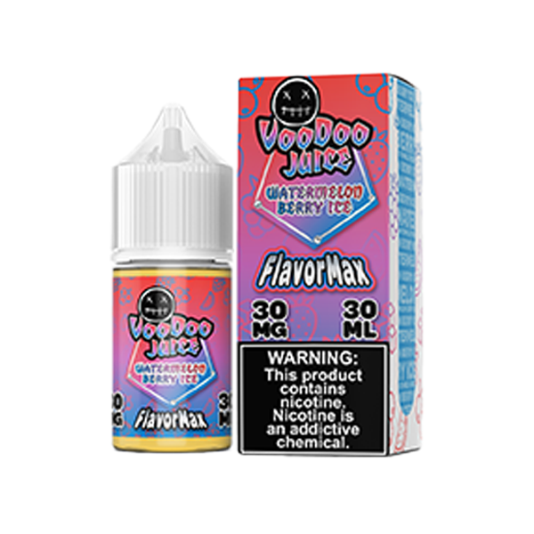 Watermelon Berry Ice by Voodoo Juice FlavorMax Salts Series 30mL with Packaging