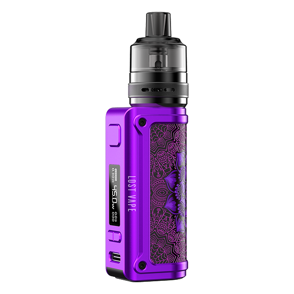 Lost Vape Thelema Mini Kit 45W UB Lite Pod Tank Purple Rosary