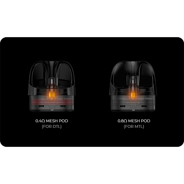 Vaporesso LUXE X Replacement Mesh Pod (2-Pack) group photo