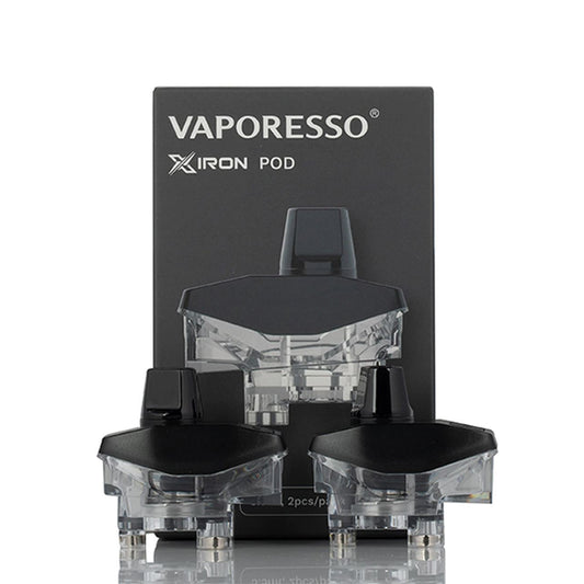 Vaporesso XIRON Replacement Pod (2-Pack) 5.5ml with packaging