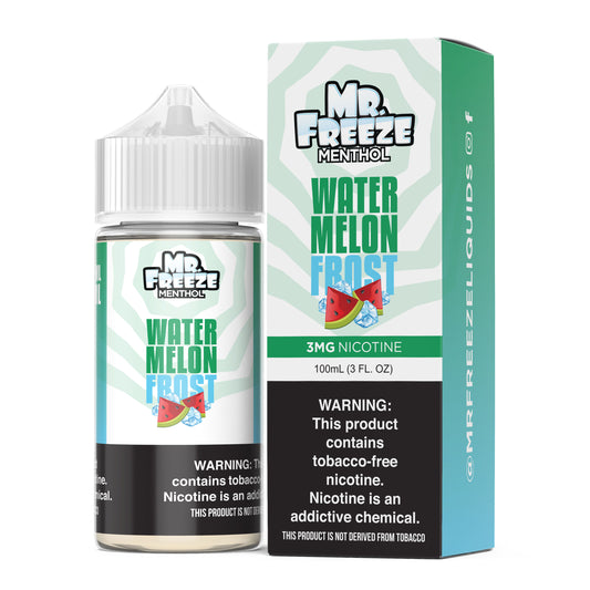 Watermelon Frost by Mr. Freeze Tobacco-Free Nicotine Series 100mL with Packaging