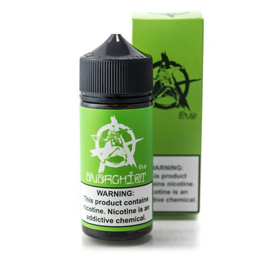 Green by Anarchist Tobacco Free Nicotine Series 100mL with packaging