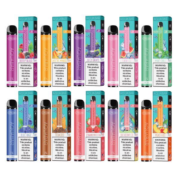 AquaBar Disposable | 2800 Puffs | 7mL | Puffin Vape Shop – PV Shop