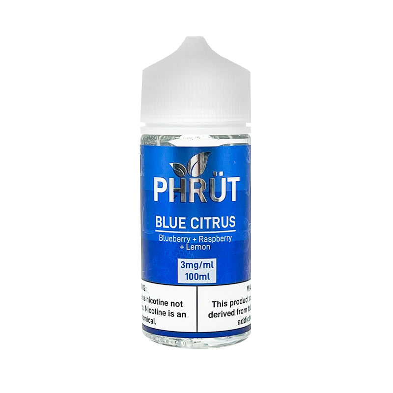 Blue Citrus by Phrut Tobacco-Free Nicotine Series 100mL Bottle