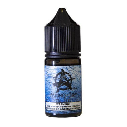 Blue on Ice by Anarchist Salt E-Liquid 30mL Bottle