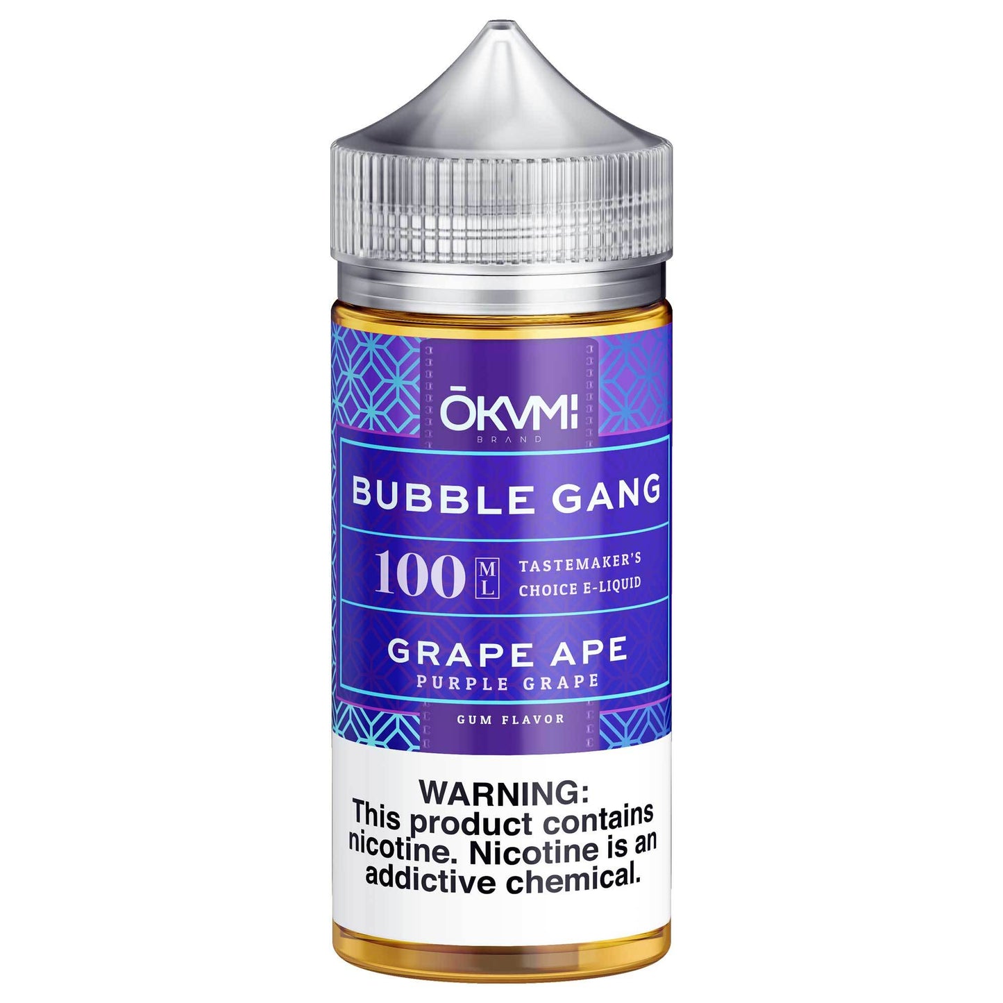 Grape Ape by Okami Bubble Gang Series 100mL Bottle