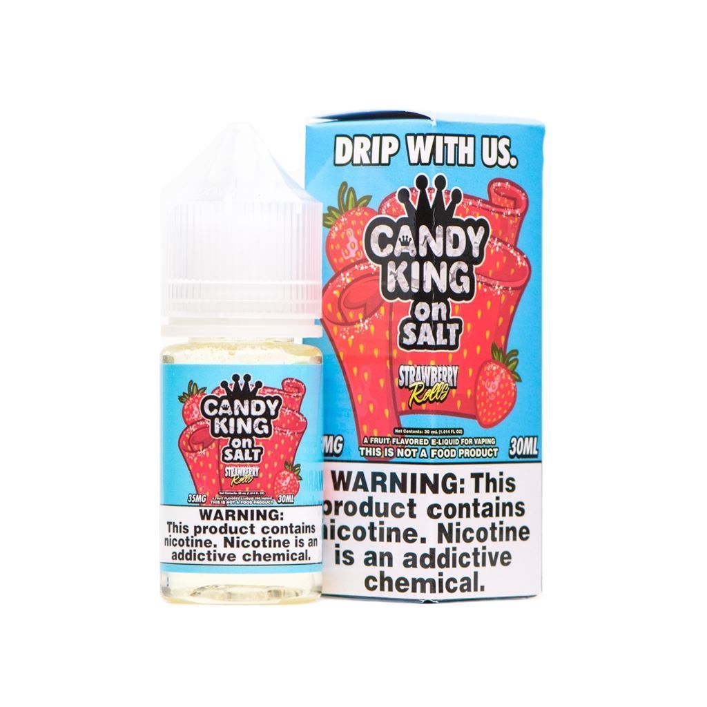 Strawberry Rolls by Candy King on Salt Series 30mL with Packaging