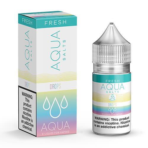 Drops by Aqua Salts Series 30mL with packaging