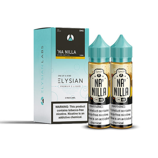 Na'Nilla by Elysian 120mL Series with Packaging