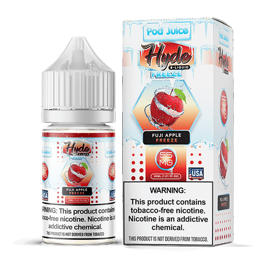 Fuji Apple Freeze by Pod Juice – Hyde TFN Salt Series 30mL with Packaging