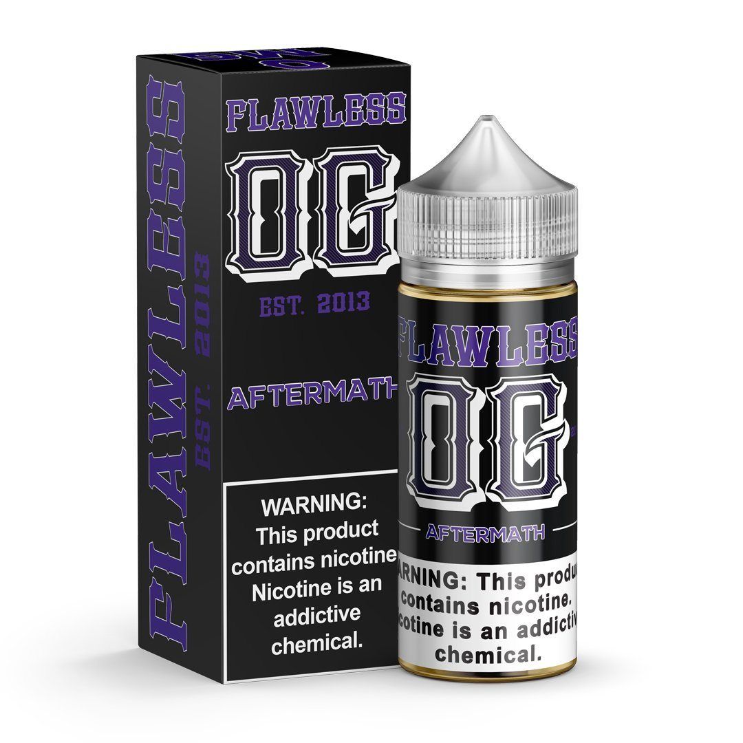 Aftermath by Puffin OG E-Liquid 100ml with Packaging