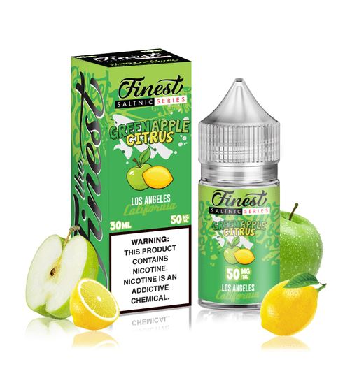 Green Apple Citrus by Finest SaltNic Series 30mL with Packaging