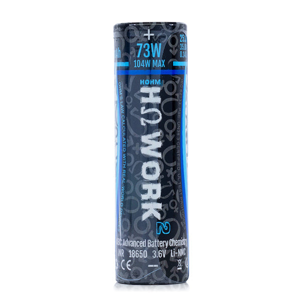 Hohm Tech Hohm Work 18650 Battery | 2547mAh | 25.3A 