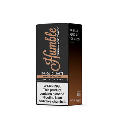 Vanilla Almond Tobacco by Humble Salts 30ml packaging only