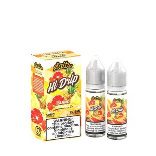 Island Orange by Hi-Drip Salts Series 2x15mL with Packaging