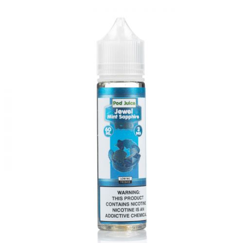 Jewel Mint Sapphire Iced by Pod Juice Series 60mL Bottle