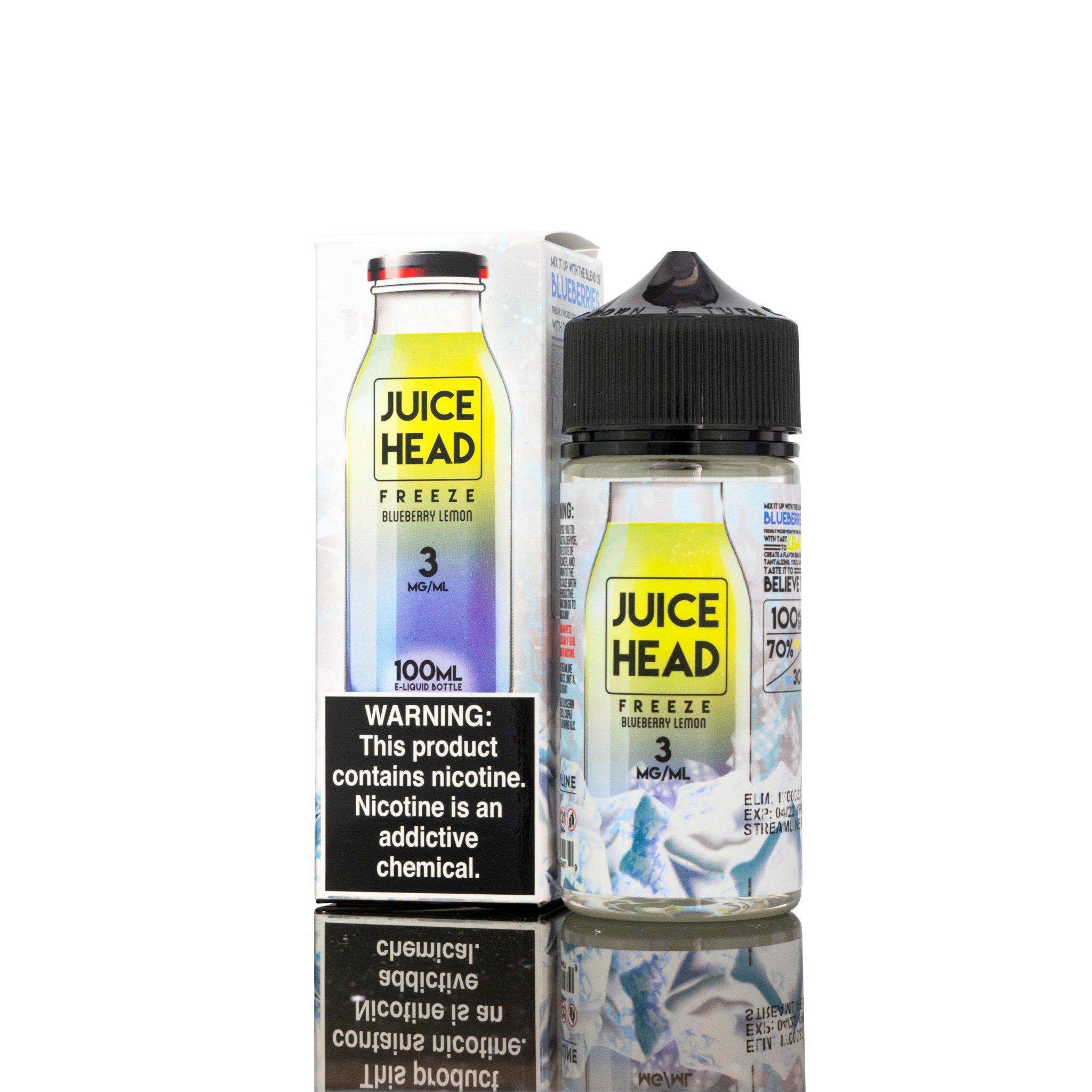 Blueberry Lemon Freeze by Juice Head Series 100ml with Packaging