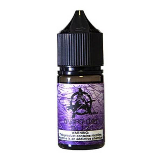 Purple on Ice by Anarchist Salt E-Liquid Bottle