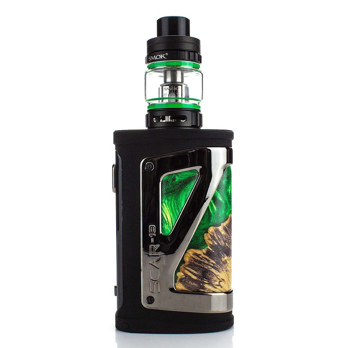 SMOK Scar 18 Starter Kit 230w | 10th Anniversary | Final Sale Green Stab Wood