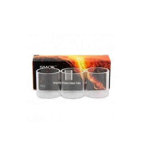 Smok TFV8 Replacement Glass 3 Pack with packaging