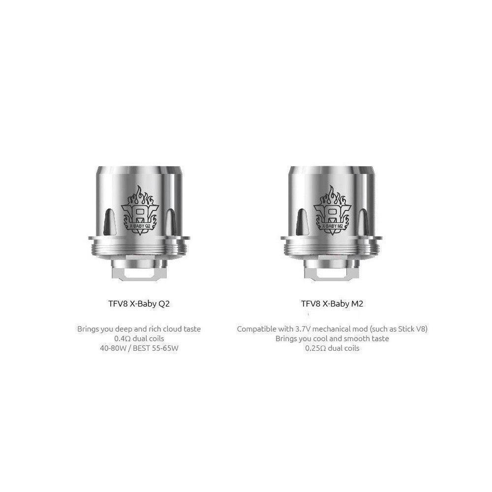 SMOK TFV8 X-Baby Coils (3-Pack) group photo