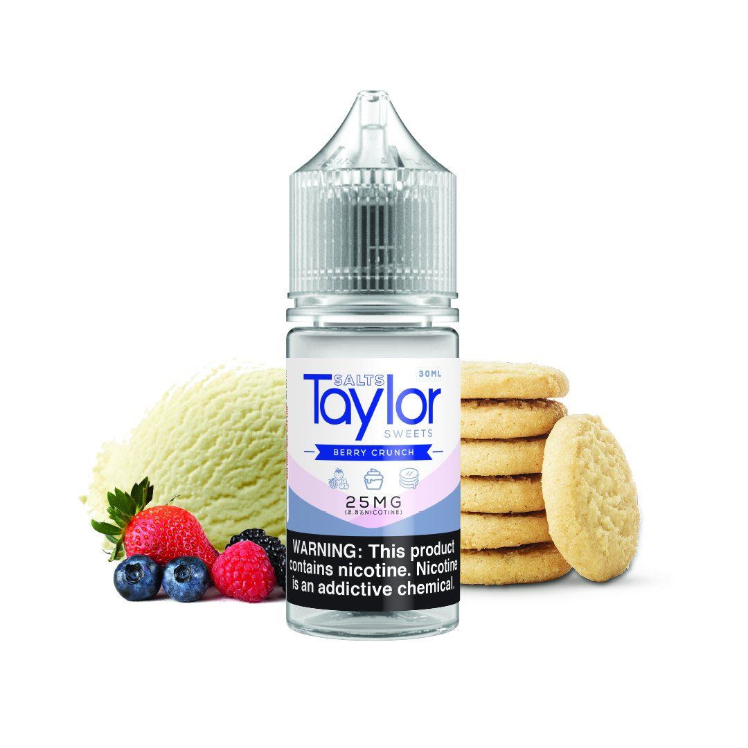 Berry Crunch by Taylor Salts E-Liquid 30mL Bottle