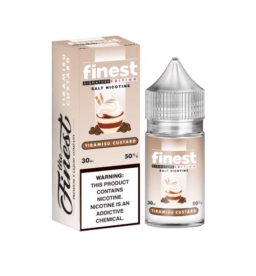 Tiramisu Custard by Finest SaltNic Series 30mL with Packaging