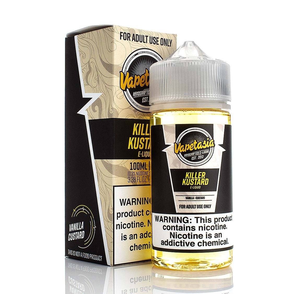 Killer Kustard by Vapetasia Series 100mL Lemon with Packaging