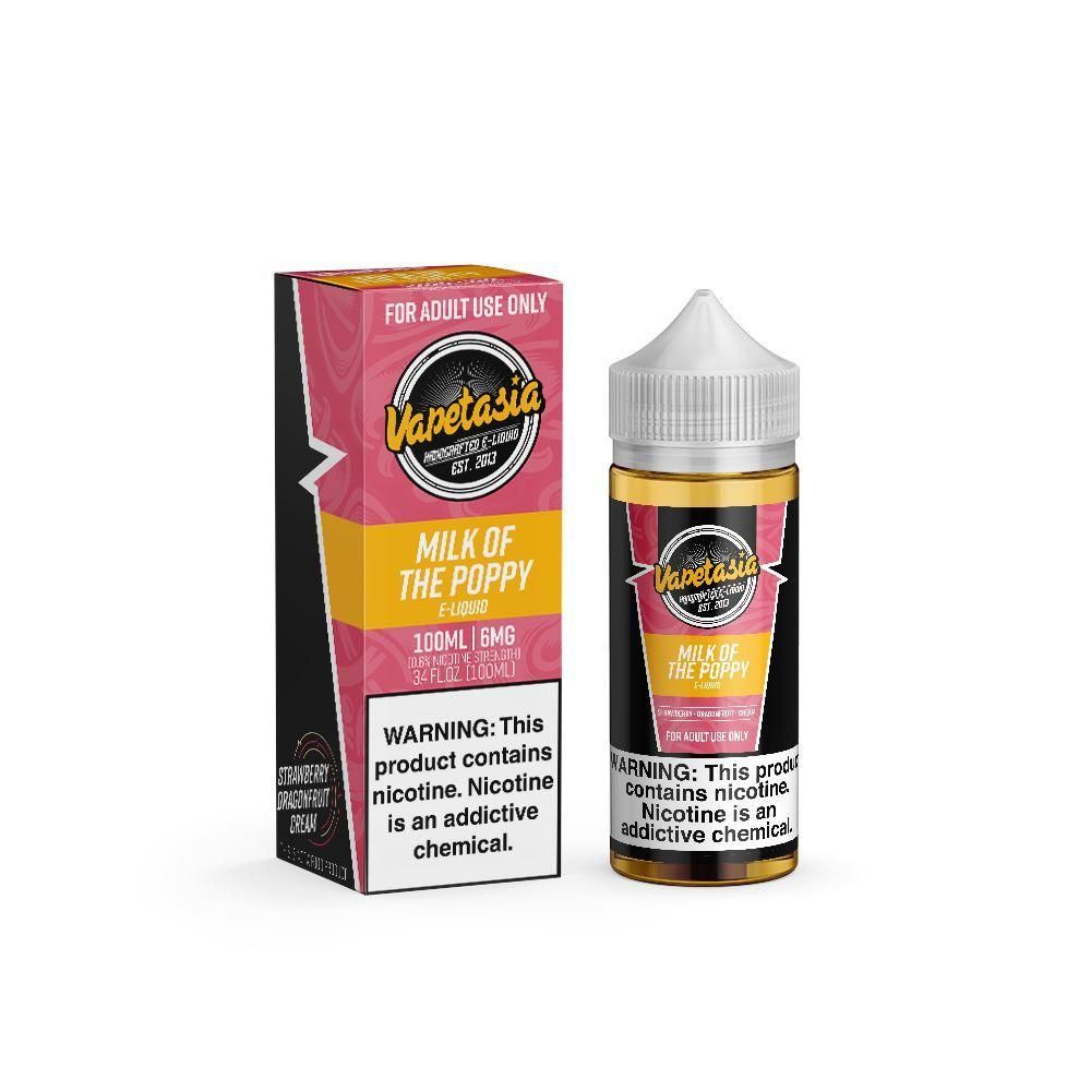 Milk of the Poppy by Vapetasia 100ml with packaging