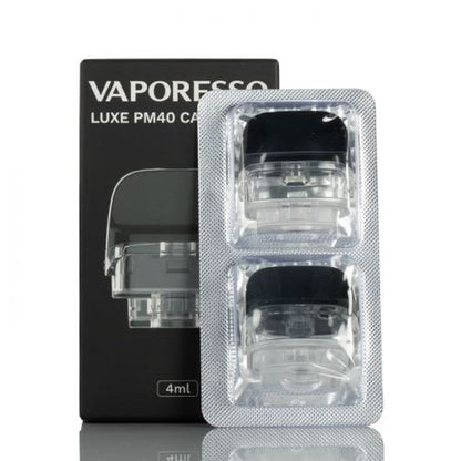 Vaporesso LUXE PM40 Replacement Pods (2-Pack) 4ml with packaging