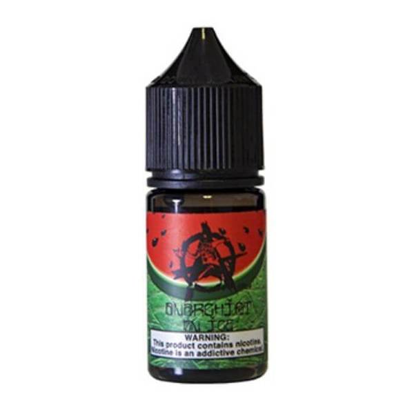 Watermelon on Ice by Anarchist Salt E-liquid 30mL Bottle