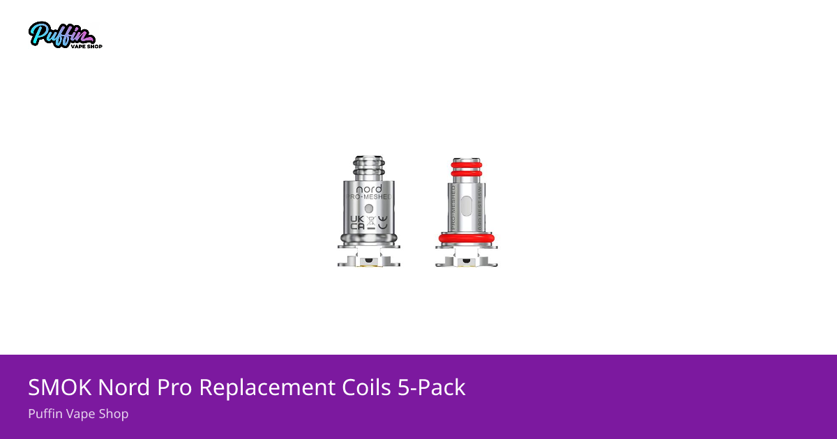 SMOK Nord Pro Replacement Coils 5-Pack
