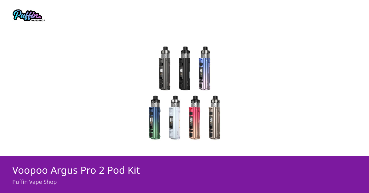 accu de cigarette électronique VooPoo Argus Pro 2 Review By Ben28 : r/Vaping main image 1